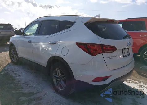 2018 Hyundai Santa Fe Sport 2.4L z USA, uszkodzony, nr VIN 5NMZUDLB9JH058383